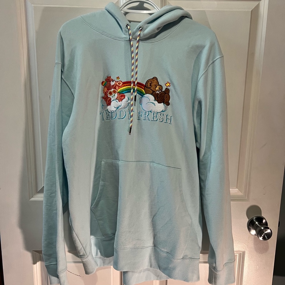Teddy Fresh x Care Bears XL RARE hoodie sweatshirt extra large